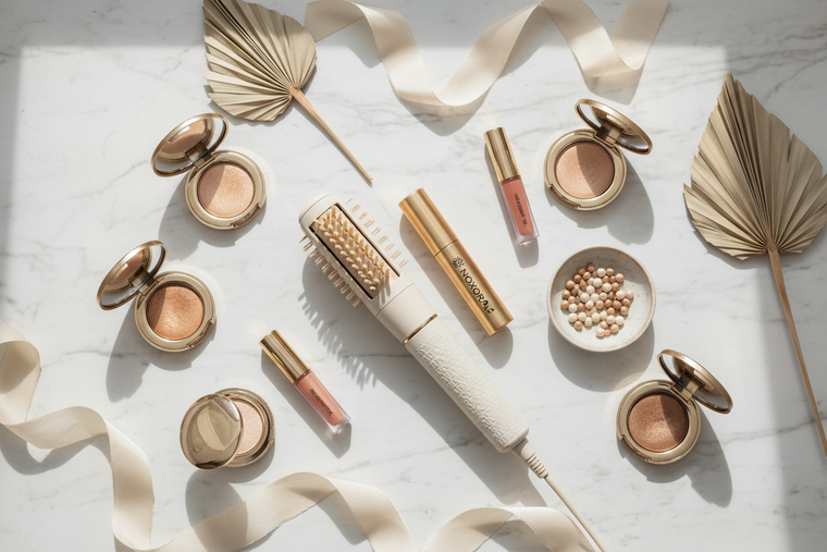 NOXORA productos flat lay